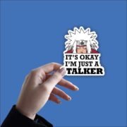 Im just a Stalker Sticker - Image 2