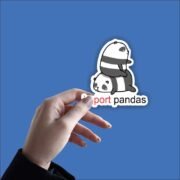Import Panda Programmer - Coding Sticker - Image 2