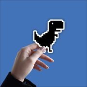 Internet Dinosur Sticker - Image 2
