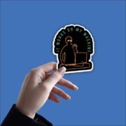 It works on my machine Sticker - Image 2