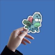 Ivysaur - Simpson Sticker - Image 2