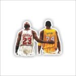 Jordon & kKobe Sticker
