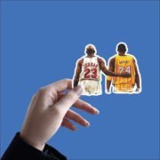 Jordon & kKobe Sticker - Image 2