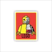 Lego Skull Sticker