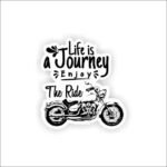 Life is journey Sticker