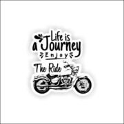 Life is journey Sticker