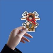 Luffy One Piece Sticker - Image 2