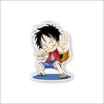 Luffy Punch Sticker