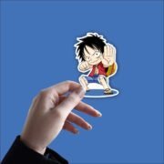 Luffy Punch Sticker - Image 2