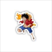 Luffy red hawk Sticker