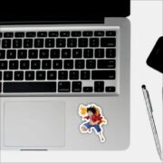 Luffy red hawk Sticker - Image 3