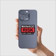 Manage Risk, Don't Avoid It Sticker - Image 2