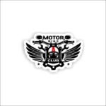 Motor bike club Sticker