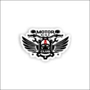 Motor bike club Sticker