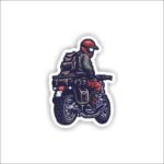 Motorcycle World Travel Sticker