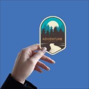 Nature Adventure Sticker - Image 3