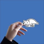 Not Today Sticker - Image 2