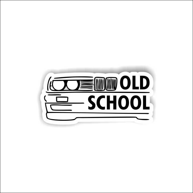 OLD SCHOOL Old School Sticker - Image 1