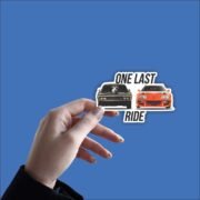 One Last Ride Sticker - Image 2