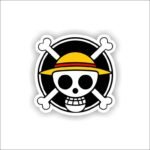 One piece Logo Sticker
