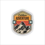 Outdoor adventure Sticker