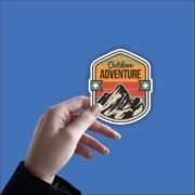 Outdoor adventure Sticker - Image 3