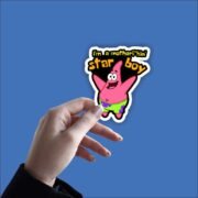 Patrick Star - Star Boy Sticker - Image 2