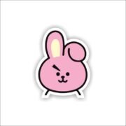 Pink Teddy Sticker