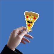 Pizza-Rick Sticker - Image 4