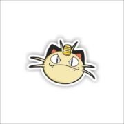 Pokemon Meowth Sticker