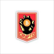 Power of crypto Sticker