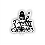 Pretty Stoner Sticker