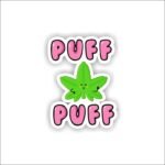 Puff Puff Sticker