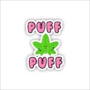 Puff Puff Sticker