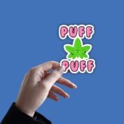 Puff Puff Sticker - Image 3