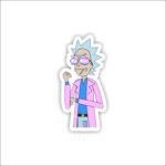 Purple Rick Sticker
