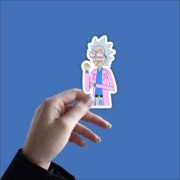 Purple Rick Sticker - Image 2