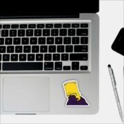 Sad Bart Sticker - Image 3