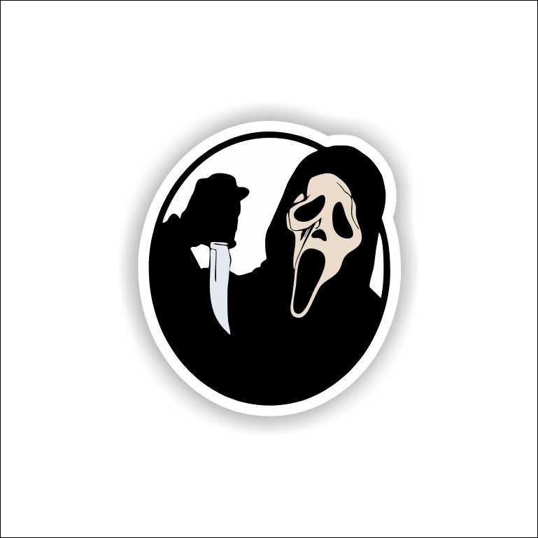 Scream Sticker Scream Sticker - Image 1