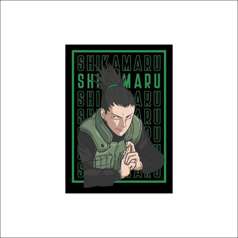 Shikamaru Naru Shikamaru Naru Sticker - Image 1