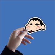 Shy Shinchan Sticker - Image 2