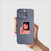 Smoke girl Sticker - Image 2