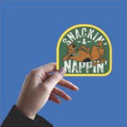 Snacking & Napping Sticker - Image 2