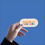 Socially Awkward Sticker - Image 3