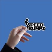 Speed Bumps Sticker - Image 2