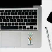 Squidward Tentacles Sticker - Image 3