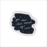 Stars Around Scars - Taylor Swift Sticker