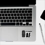 Stoned Af Sticker - Image 3