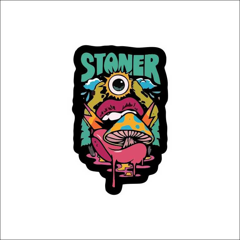 Stoner Stoner Sticker - Image 1