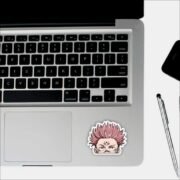 Sukuna Jujutsu Kaisen Sticker - Image 3